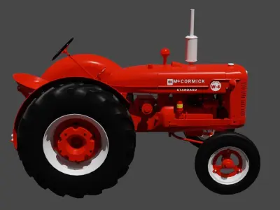 McCormick-Deering W4 And Super W4 3D model