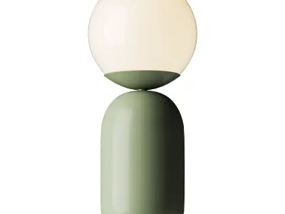Kleine tafellamp Notti 3D model