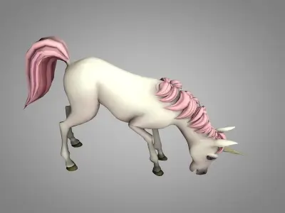 Unicorn 3D model