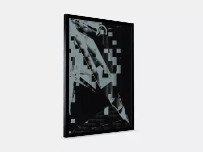 YLLEVAD picture frame Low-poly 3D model