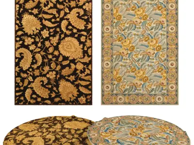 Rugs No 686 Low-poly 3D model