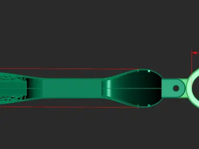 MJOLNIR THOR HAMMER Pendant STL 3D print 3D print model