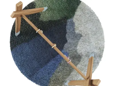 Baby Gym Set 3D model