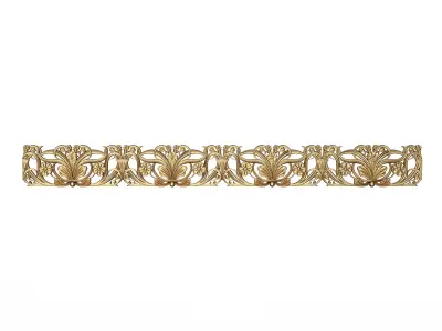 Ornament Element Molding 035 Low-poly 3D model