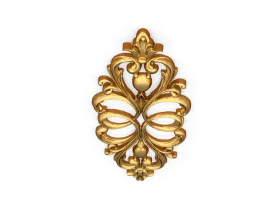 Classic decor ornament 148 3D model