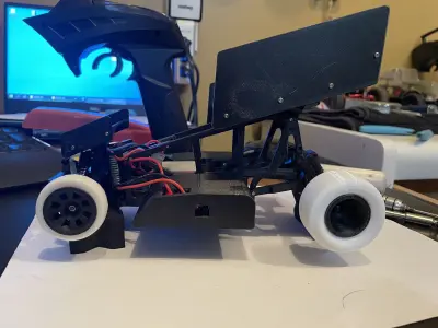 SCX24 Sprint Car 3D print model