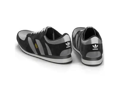 Running Shoes Adidas 3D model