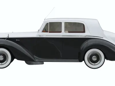 Bentley R Type 1953 3D model