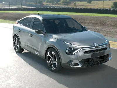 Hatchback Citroen C4 2024 3D model