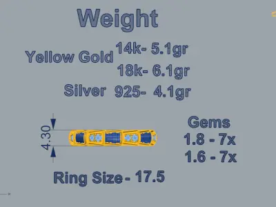 Bvlgari Ring 3D print model