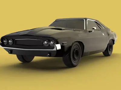 Dodge Challenger 1970 3D model