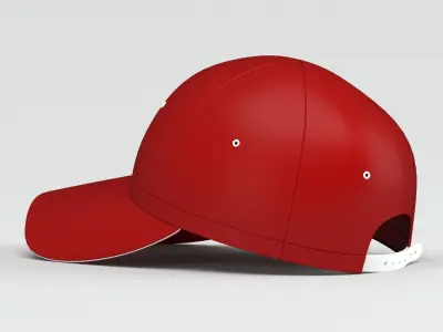 Baseball Cap 01 3D model