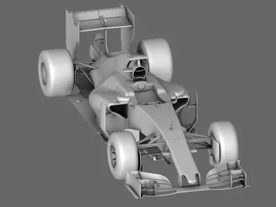 F1 Renault STR10 Season 2015 3D model
