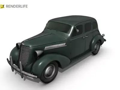 1930s Car 2 3D model