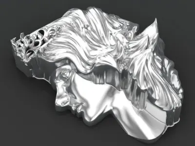 Queen 4 3D print model