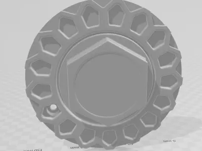 BBS Wheel Center Cap 3D print model