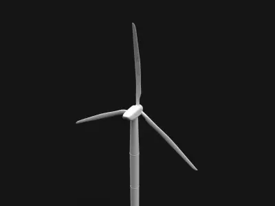 Wind generator Free 3D model