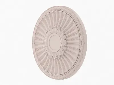 Classic Ceiling Medallion 32 3D model