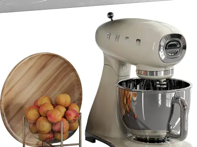 kitchen accessories N056 Low-poly 3D model