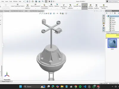 Spotter Buoy - Open Ocean Monitoring Buoy 3D model  3D print model