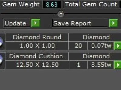 Jewelry ring 3D print model