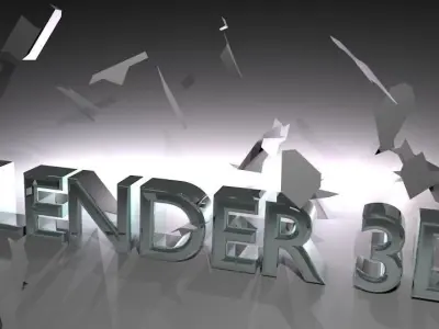 logo blender Free 3D model