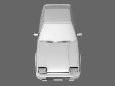 Toyota AE86 Sprinter Trueno 3D model