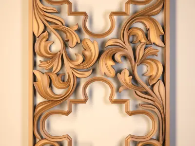 Ornament 3D Model-vol11 3D model