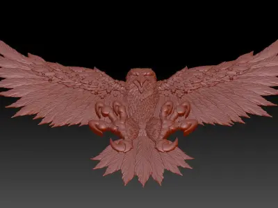 eagle america 3D print model