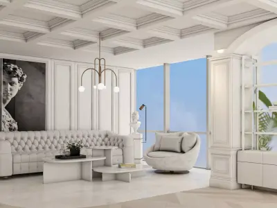 Detailed Manager - Boss Office  3D model