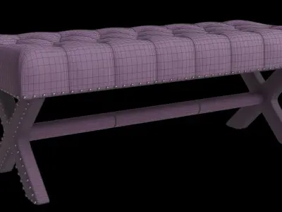 Lovell Bench 3D model