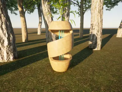 Rotate Pot Free 3D print model