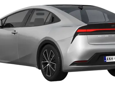 Toyota Prius 2023 3D model