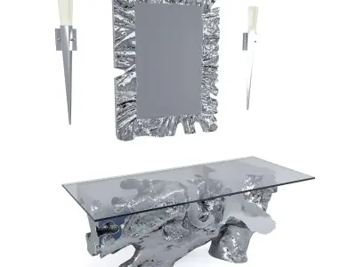 Tree Root Table 3D model