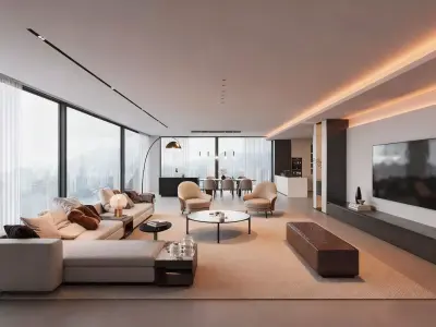 Italian Minimalism 3D model