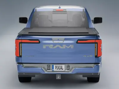 RAM 1500 Ramcharger 2025  3D model