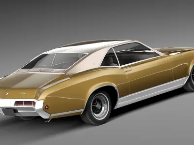 Buick Riviera 1969 3D model