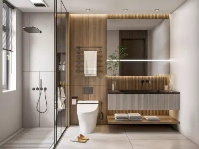 Bathroom 62 3D model