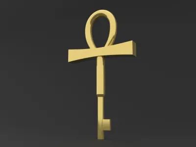 Millennium Key - Yugioh 3D Print Model 3D print model