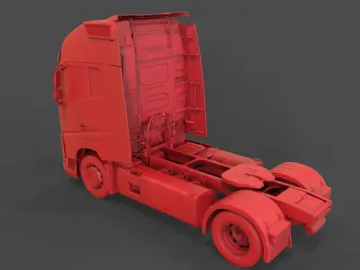 Volvo FH4  3D print model