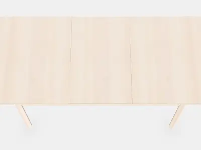 RONNINGE Extendable table 2 Low-poly 3D model