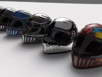 Safety Helmet 3D model