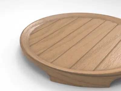 Pols Tray Low-poly 3D model