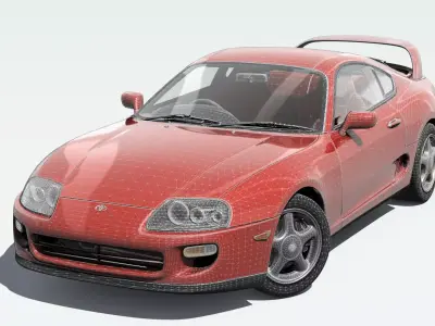 Toyota Supra MKIV 3D model