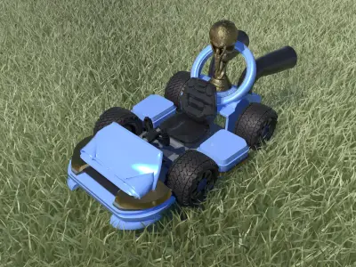 E1 Karting  3D model