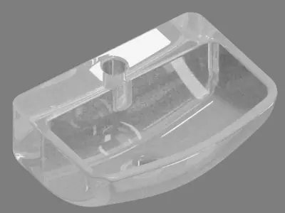 Transparent WashBasin 3D model