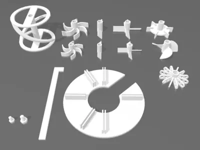 Stirring Laboratory kit 3D print model