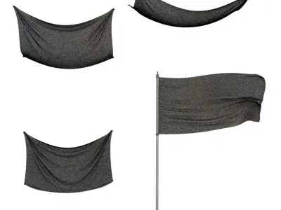 Country Flags 3D model