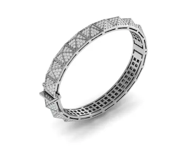 Women Bracelet 3D print model buy