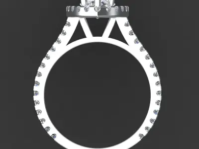 Band Ring 3D print model 67